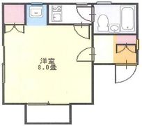 メゾンクレサンスの間取り画像