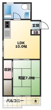 日の本ビルの間取り画像