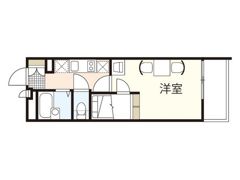 レオパレス千世の間取り画像
