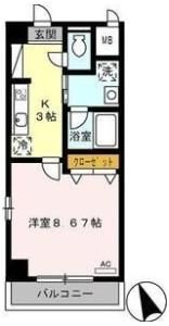 ジオステージ東山の間取り画像
