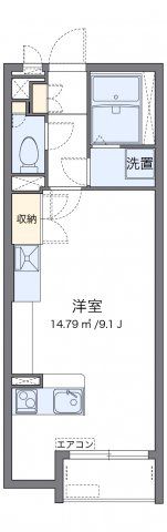 ミランダ広渡の間取り画像