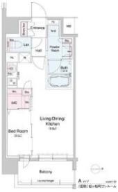 コンフォリア・リヴ南森町Qの間取り画像