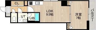 CITY SPIRE浜大津駅前の間取り画像