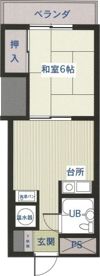ラフォーレひらとAの間取り画像
