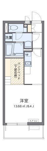 ミランダサンシャインⅢの間取り画像