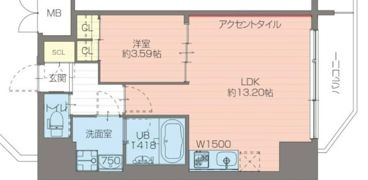 プレジオ日暮通の間取り画像