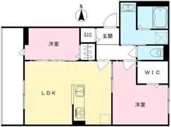 メゾン ド アヴェル Ⅵの間取り画像