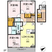 ソロモン泗水の間取り画像