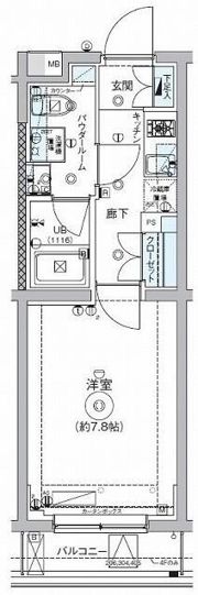 セジョリ奥沢の間取り画像
