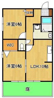 プロムナードM B棟の間取り画像