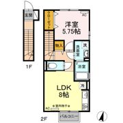 D-room表町の間取り画像