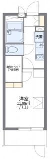レオパレスサイガワの間取り画像