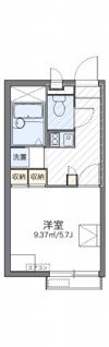 レオパレス南小路の間取り画像