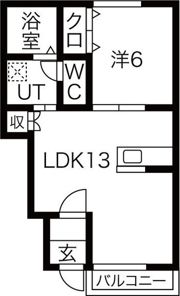 ユイマールの間取り画像