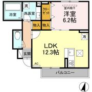 杜 セゾンの間取り画像