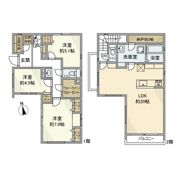 東玉川戸建の間取り画像