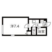 フラシア鶯谷の間取り画像