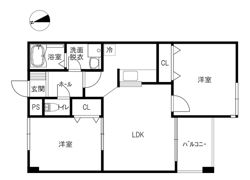 チェリービーンズの間取り画像