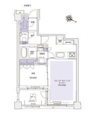 KDXレジデンス横濱紅葉坂の間取り画像