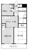 パークヒルズの間取り画像