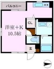 クレール・シャンブルⅡの間取り画像