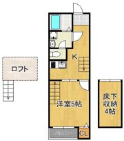 トレビアン本城の間取り画像