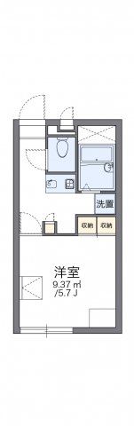 レオパレスコンフォートくるめ木の間取り画像