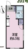 ハイツ若葉の間取り画像
