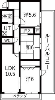 ヒルズ池場の間取り画像