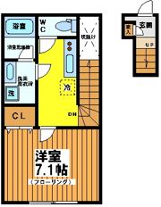 ザ・パークメゾン永福町A棟の間取り画像