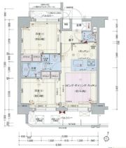 プレサンス梅田北デイズの間取り画像