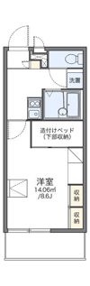レオパレスYUTAKAの間取り画像
