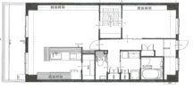 ソシエ北大阪壱期棟の間取り画像
