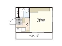 メゾン南観音の間取り画像