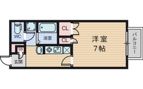 プレジール鶴見の間取り画像