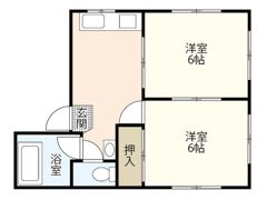 シティーコーポ木坂の間取り画像