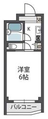 ロータリーマンション上新庄の間取り画像