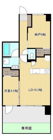 エクセレントシティ志木の間取り画像