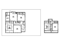 深谷市上野台 DIY戸建て賃貸の間取り画像