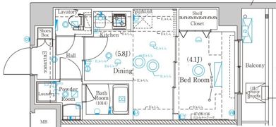 ラフィスタ志村坂上の間取り画像