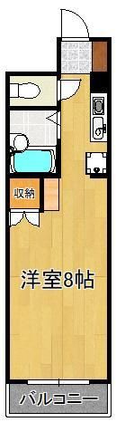 ル・メイヤー折尾の間取り画像