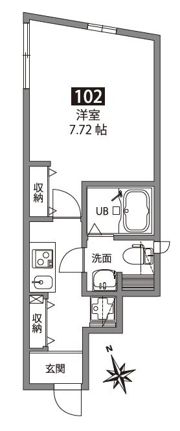 selva駒場の間取り画像
