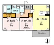 メセタ B棟の間取り画像
