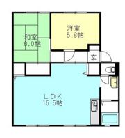 サンビレッジ浜野C棟の間取り画像