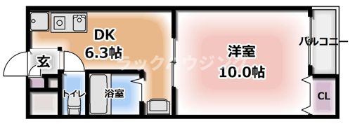 SPマンションの間取り画像