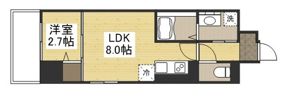 グランディール住吉の間取り画像