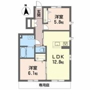 プロヌーブ市坪の間取り画像