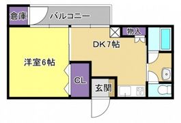 牛田コータースの間取り画像