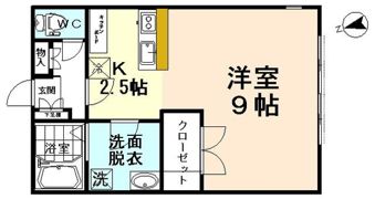 セレーノ奥田の間取り画像