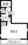 ベルクレスト八事の間取り画像